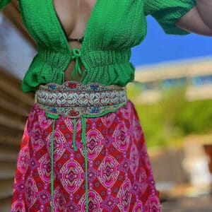 Fajín conchas