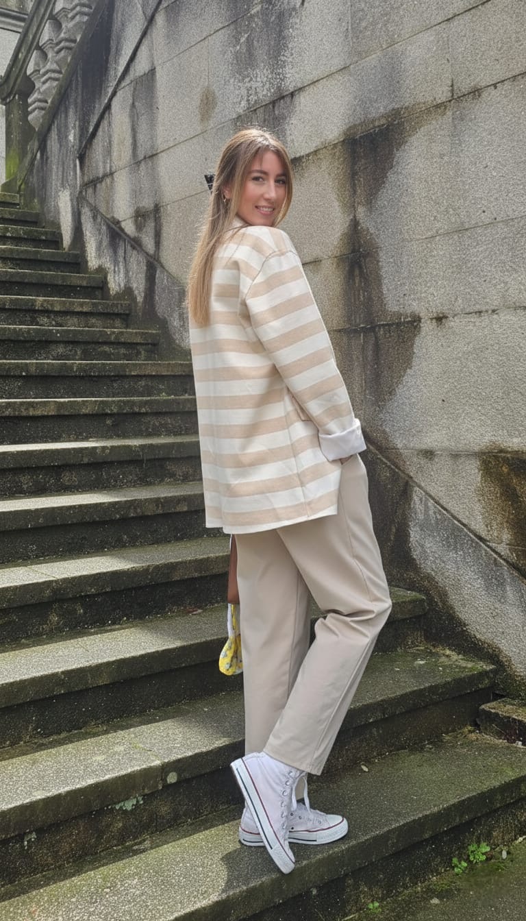 Chaqueta rayas - Imagen 2