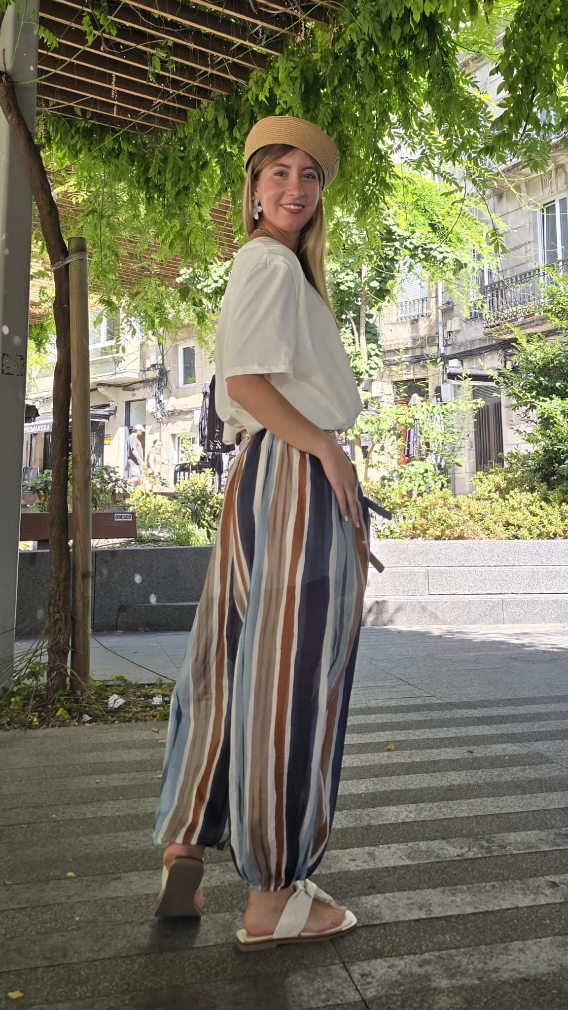 Pantalón Rayas azul - Imagen 3