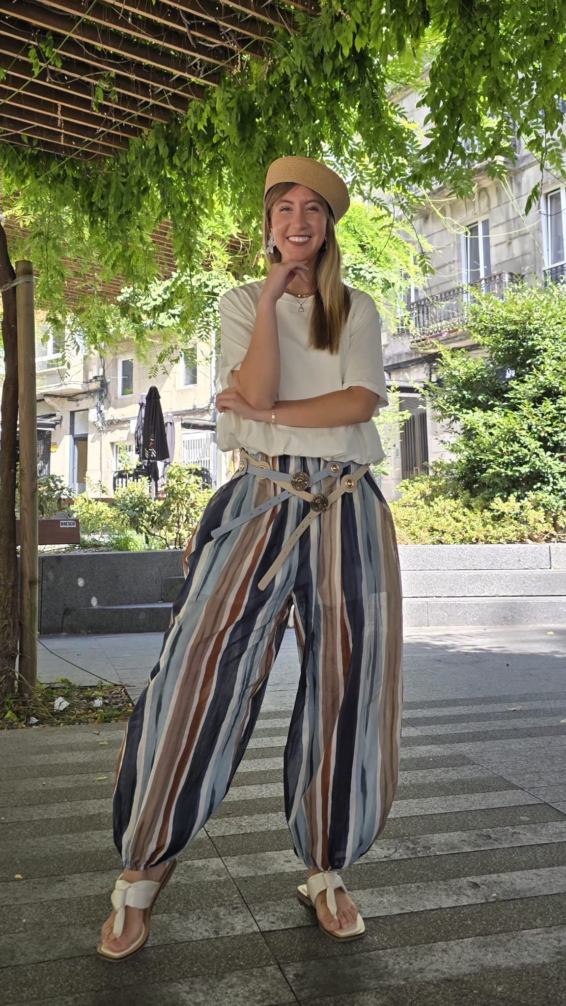 Pantalón Rayas azul - Imagen 4