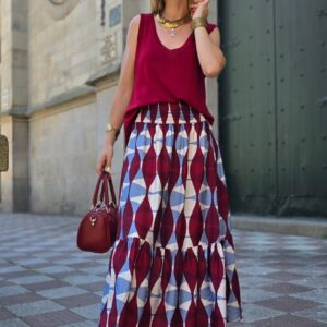 Falda Oasis Granate