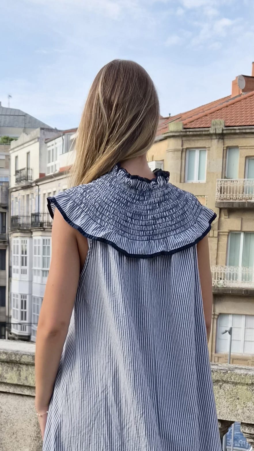 Vestido Nica Marino - Imagen 2