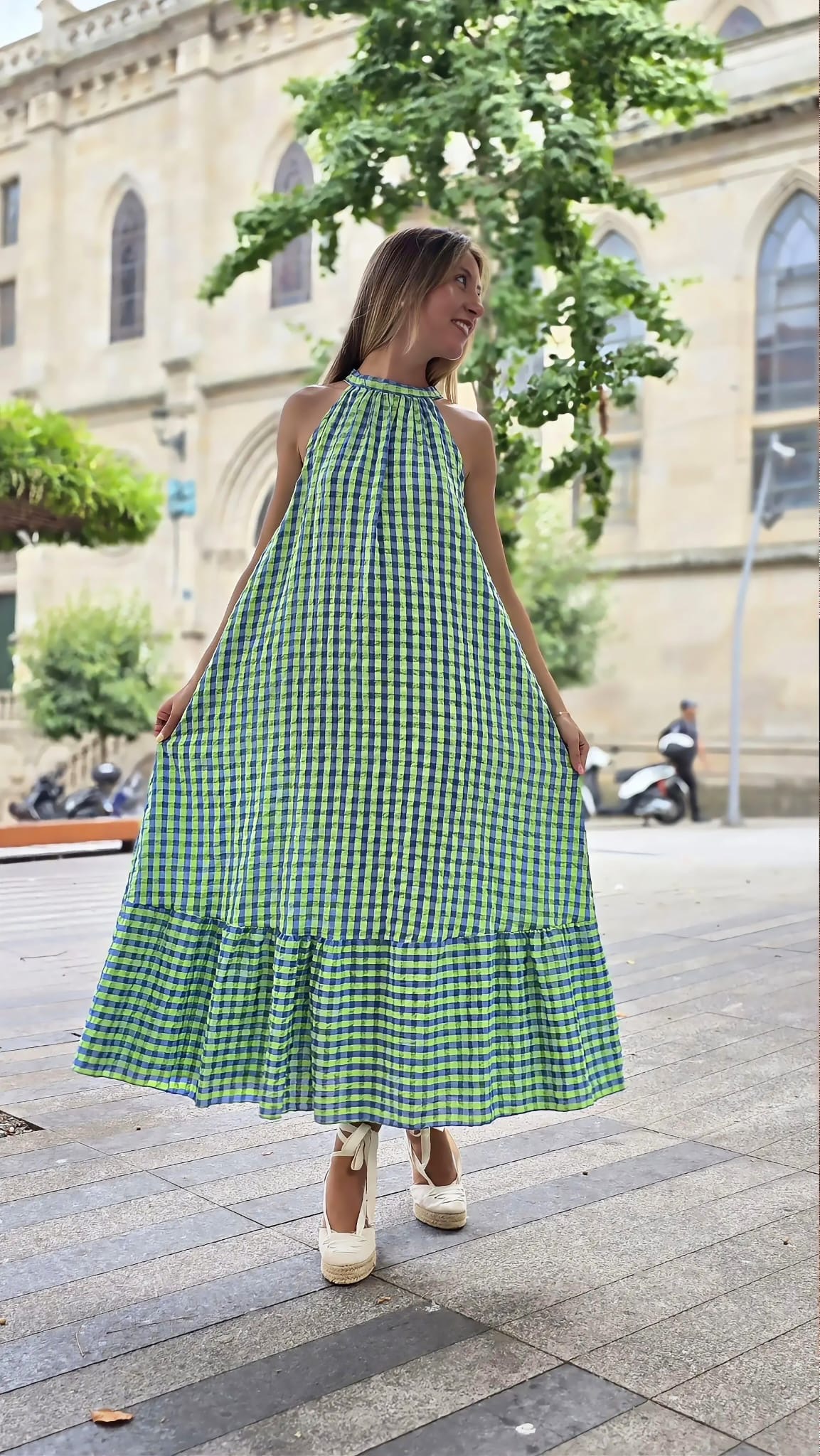 Vestido Salomé verde - Imagen 4