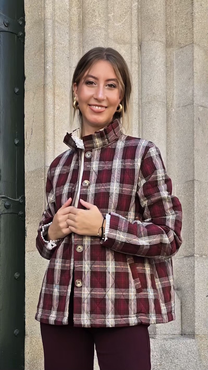 Chaqueta Lea Granate