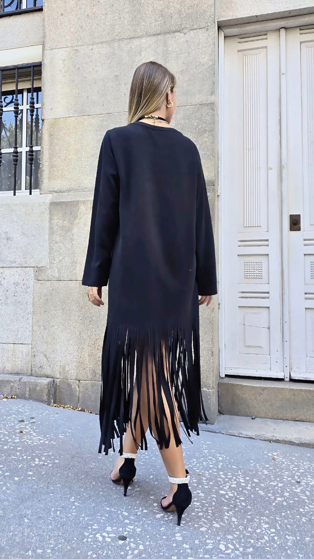 Vestido Flecos - Imagen 3