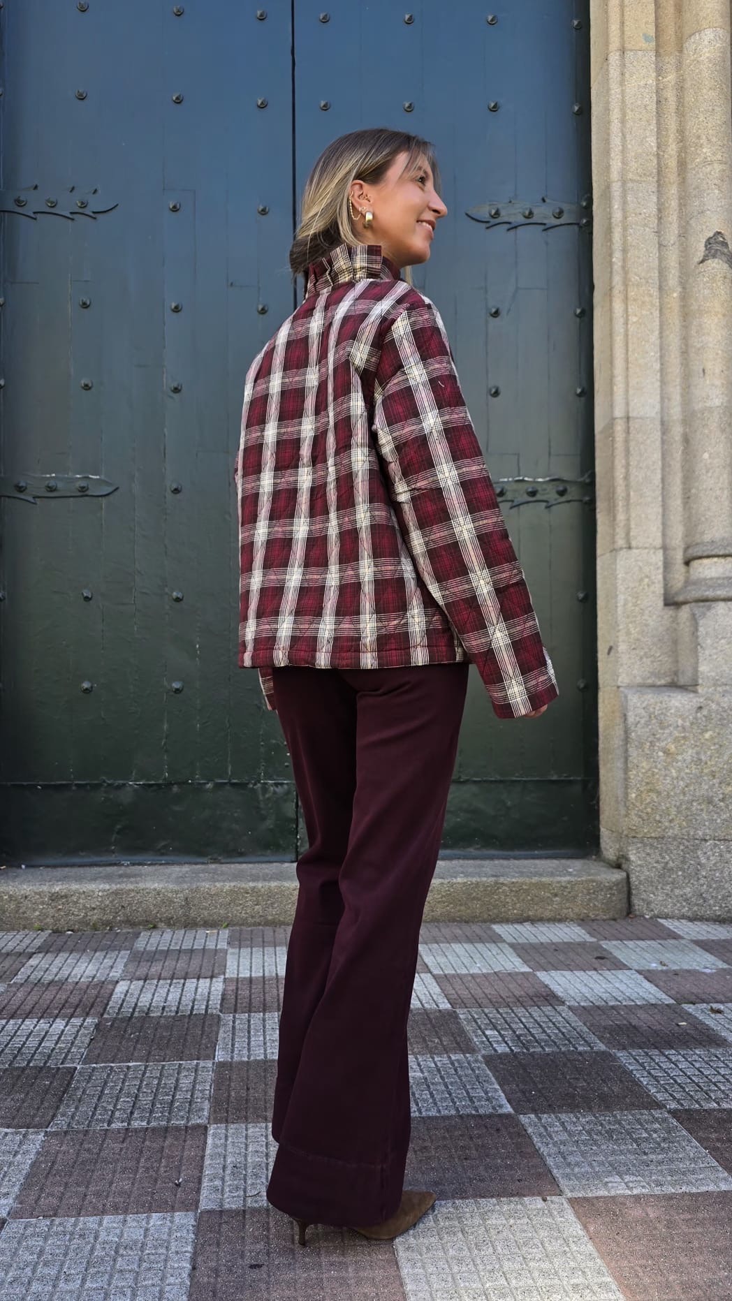 Chaqueta Lea Granate - Imagen 3