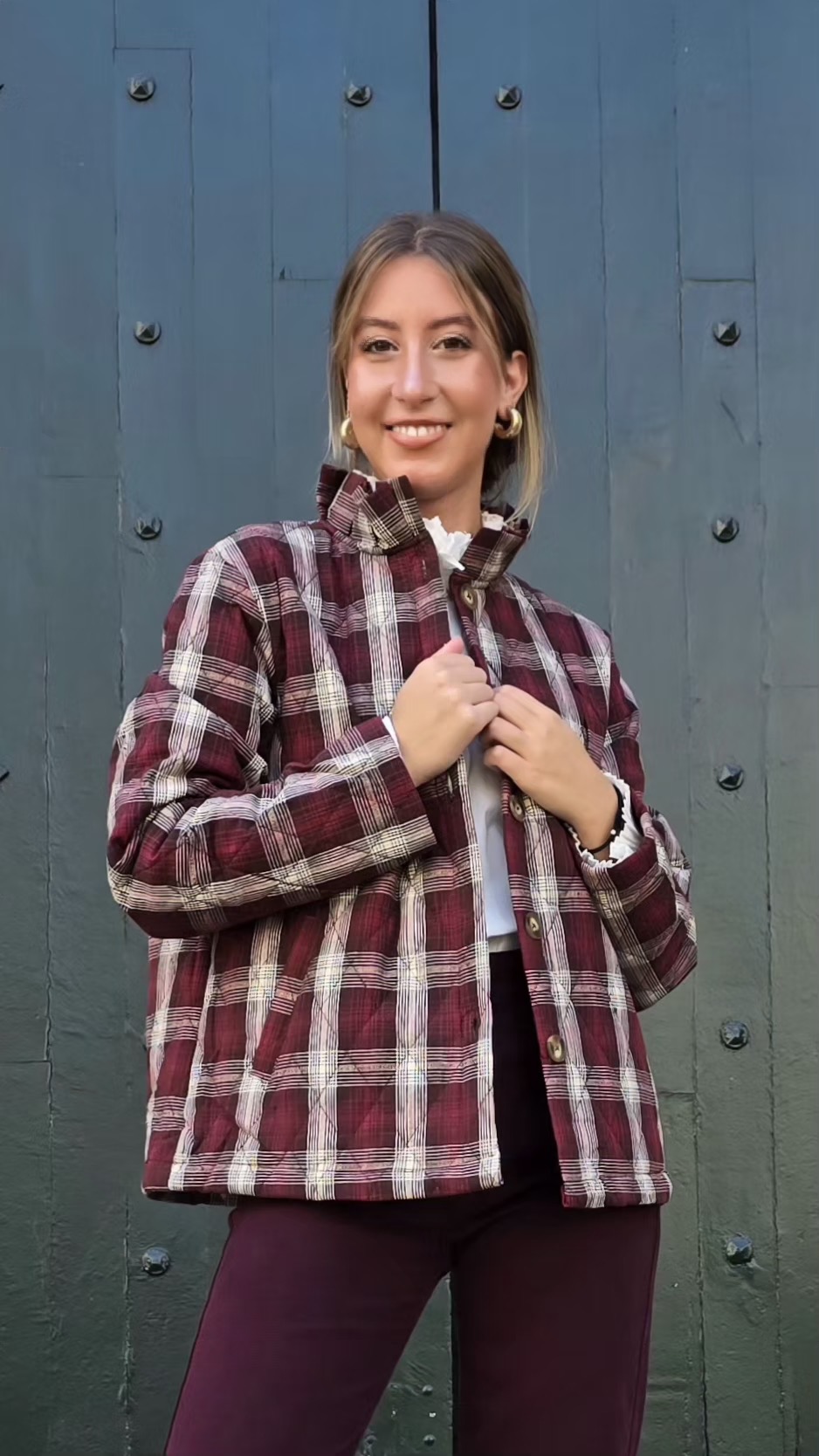 Chaqueta Lea Granate - Imagen 6