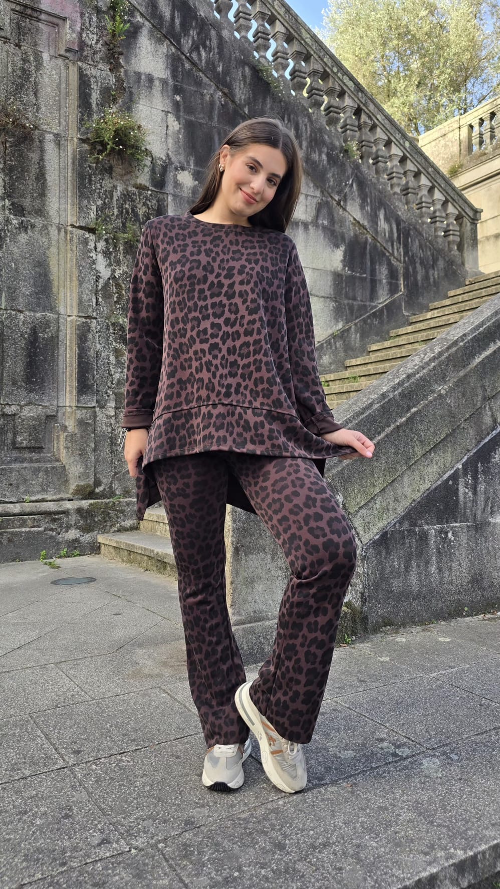 Conjunto animal print